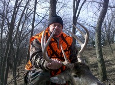 Pete Mceon opening morning buck 2010.